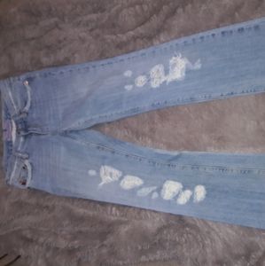 Miss me frayed Marilyn style light wash jeans